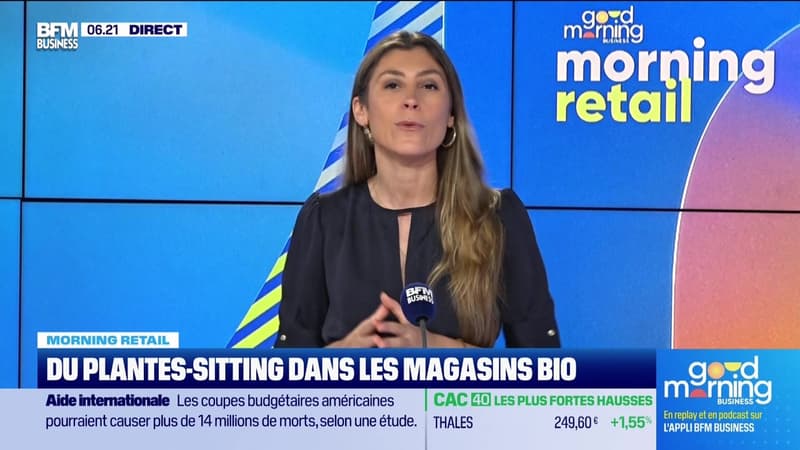 Morning Retail : Du plantes-sitting dans les magasins bio, par Eva Jacquot - 01/07