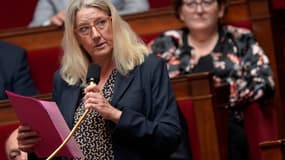 Annie Chapelier, à l'Assemblée, en 2019.