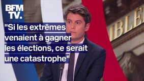 Élections législatives: l'interview de Gabriel Attal en intégralité