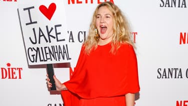 Drew Barrymore le 22 mars à l'avant-première de la saison 2 de sa série Netflix Santa Clarita Diet.