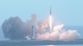 Lancement de la capsule Orion, à Cap Canaveral, en Floride.