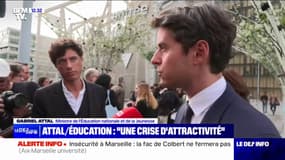 Gabriel Attal: "Il y a une crise d'attractivité du métier d'enseignant"