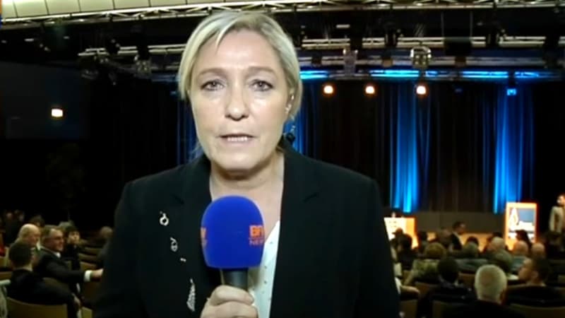 Marine Le Pen répond à Manuel Valls
