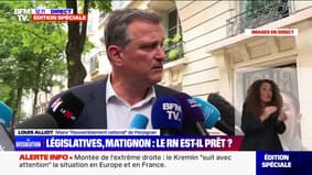Louis Alliot (maire RN de Perpignan):"Ce qui m'intéresse c'est d'arriver au 7 juillet et de gagner le 7 juillet"