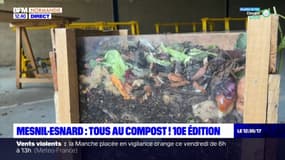 Seine-Maritime: lancement de la 10e édition de Tous au compost à Mesnil-Esnard