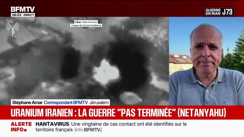 Guerre au Moyen-Orient: Benjamin Netanyahou déclare que "la guerre n'est pas finie" et veut voir "tomber" le pouvoir iranien, après un échange téléphonique avec Donald Trump