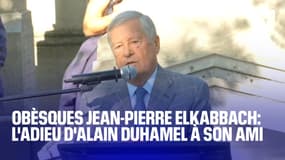  Obsèques de Jean-Pierre Elkabbach: l'adieu d'Alain Duhamel à son ami