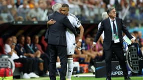 Carlo Ancelotti et Kylian Mbappé