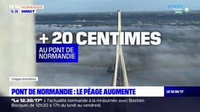 Pont de Normandie: les tarifs du péage vont augmenter