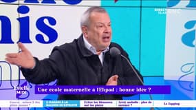 Une école maternelle à l'Ehpad : "C'est le type même de la bonne idée catastrophique" Périco Légasse