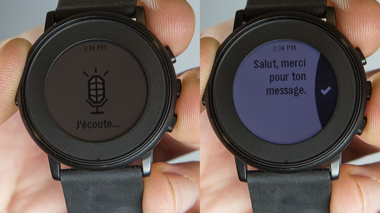 La reconnaissance vocale de Time Round est très pratique