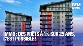 Immo: des prêts à 1% sur 25 ans, c'est possible!