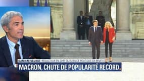 Emmanuel Macron: une chute de popularité "inédite"