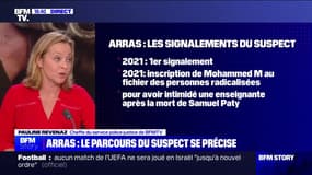 Attaque au couteau à Arras: le suspect était inscrit sur le fichier des personnes radicalisées depuis février 2021