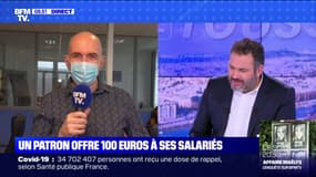Pour aider ses salariés, un dirigeant d'entreprise de l'Oise offre 100 euros à chacun de ses employés