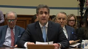 Michael Cohen devant la Chambre des représentants ce mercredi.