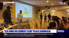 Les amis du Comedy Club de passage à Nice