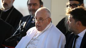 Le pape François à Marseille, le 22 septembre 2023.