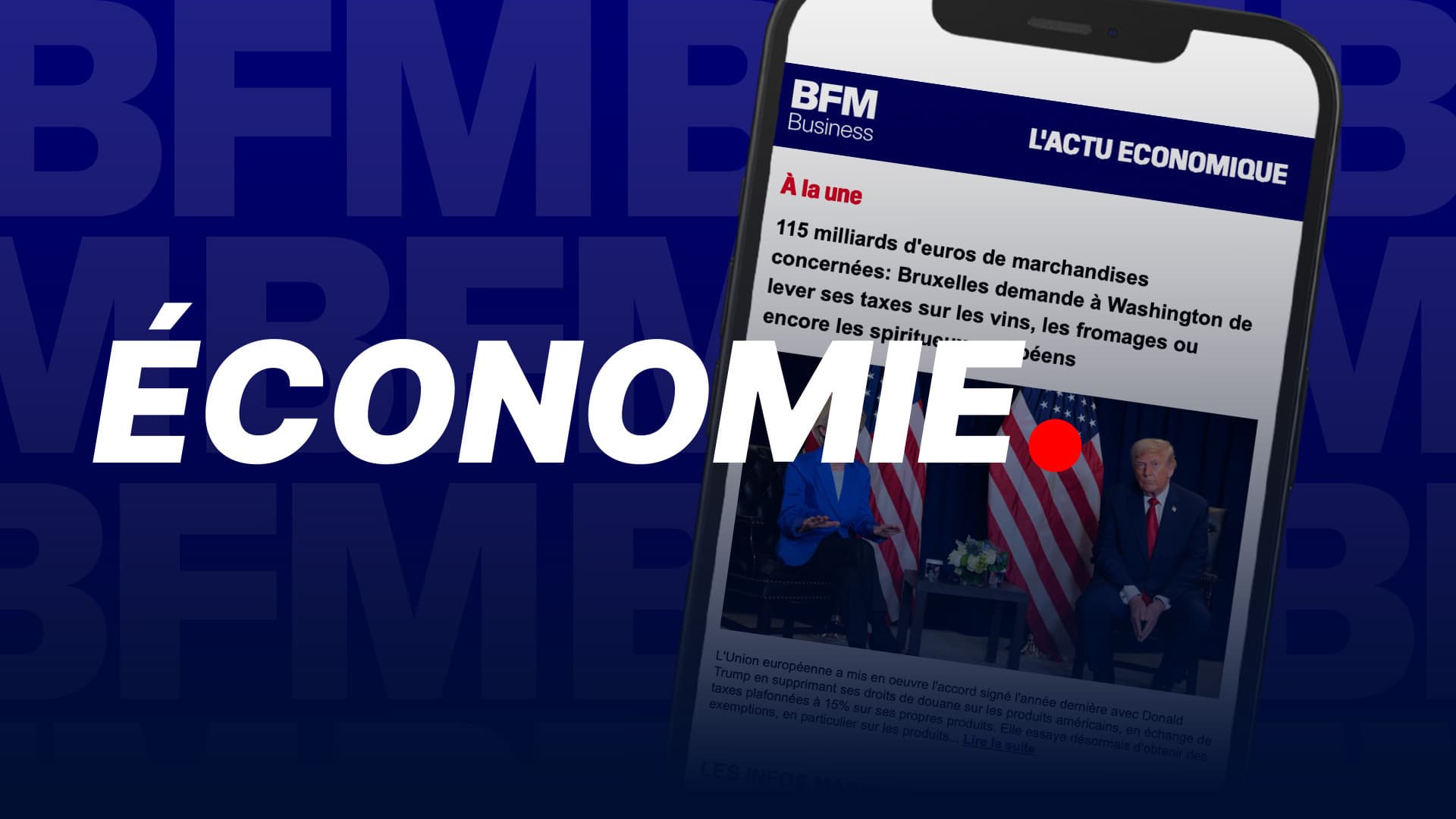 Recevez votre newsletter Économie