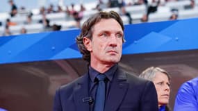 Laurent Bonadei, sélectionneur de l'équipe de France féminine, le 30 mai 2025