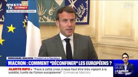 UE: pour Emmanuel Macron, "il nous faut une réponse solidaire, organisée et forte"