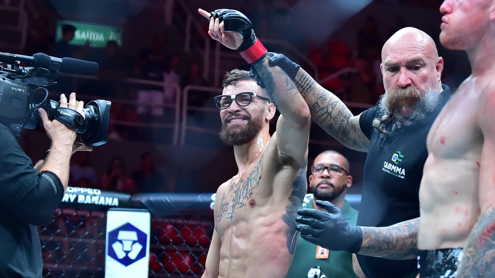 Mauricio Ruffy à l'UFC en mai 2024 Mauricio Ruffy à l'UFC en mai 2024