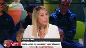 #GiletsJaunes - " Le vrai risque, c'est l'affrontement entre les gilets jaunes et les autres citoyens". @AmezianeRose #GGRMC