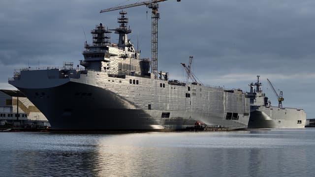 Les deux navires Mistral ont finalement été vendus à l'Égypte.