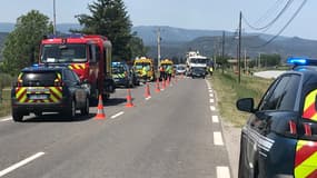Une collision s'est produite ce vendredi après-midi à Oraison dans les Alpes-de-Haute-Provence.
