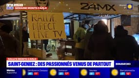 Saint-Geniez: des passionnés venus assister aux nocturnes du rallye Monte-Carlo