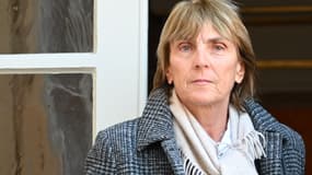 La parlementaire UDI Valérie Létard lors d'une réunion à Matignon le 3 avril 2023.