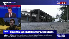 Story 4 : deux bus incendiés, un policier blessé à Rillieux-la-Pape - 02/11
