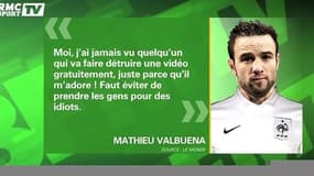 Affaire de la sextape / Valbuena s'est exprimé