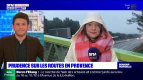 Bouches-du-Rhône: une pluie verglaçante s'abat sur la Provence