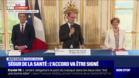 Jean Castex: "Signer les accords dits du Ségur de la santé va être un moment très important" 