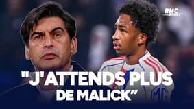 OL : "J'attends plus de Malick", Fonseca demande plus de régularité à Fofana