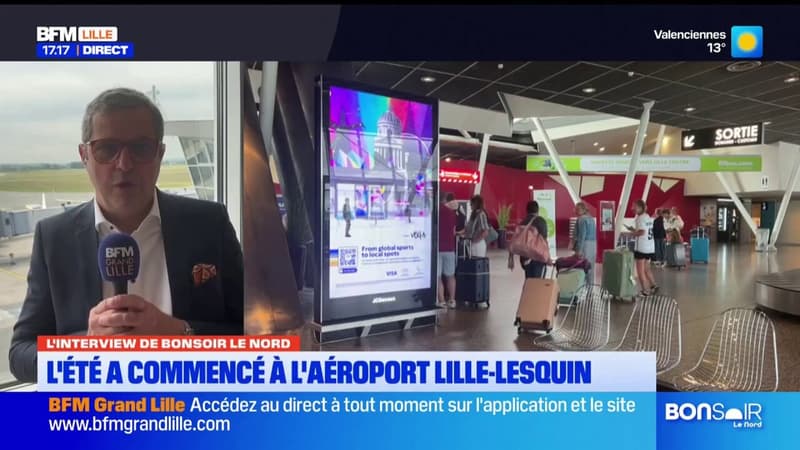 Lille: l'été a commencé à l'aéroport Lille-Lesquin