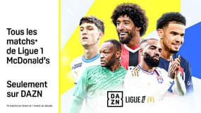 Les matchs de la saison 2024/2025 de Ligue 1 McDonald’s sont à suivre avec DAZN