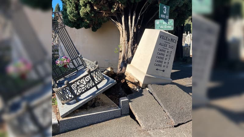 Nice: lourdement touché par les intempéries, le cimetière de Caucade va rouvrir au public le 30 mars