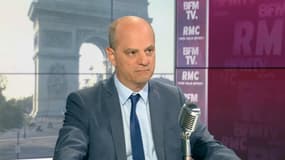 Le ministre de l'Éducation nationale, Jean-Michel Blanquer, sur BFMTV-RMC, le 1er septembre 2020.