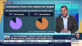 Jérémy Ghez (HEC) : Le gouvernement prévoit entre 800 000 et un million de chômeurs supplémentaires - 27/07