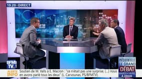 Manuel Valls soutient Emmanuel Macron: "C'est son choix, je n'y souscris pas", Luc Carvounas