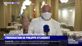 Pour Philippe Etchebest, ce sont "ceux qui n'appliquent pas les protocoles" qu'il faut "sanctionner"