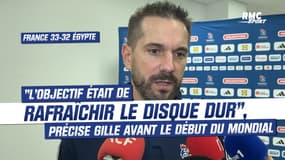 France 33-32 Égypte : "L’objectif était de rafraîchir le disque dur", précise Gille avant le début du Mondial