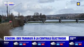 Couzon-au-Mont-d'Or: des travaux à la centrale hydroélectrique