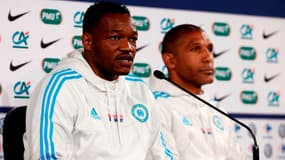 Steve Mandanda et Franck Passi