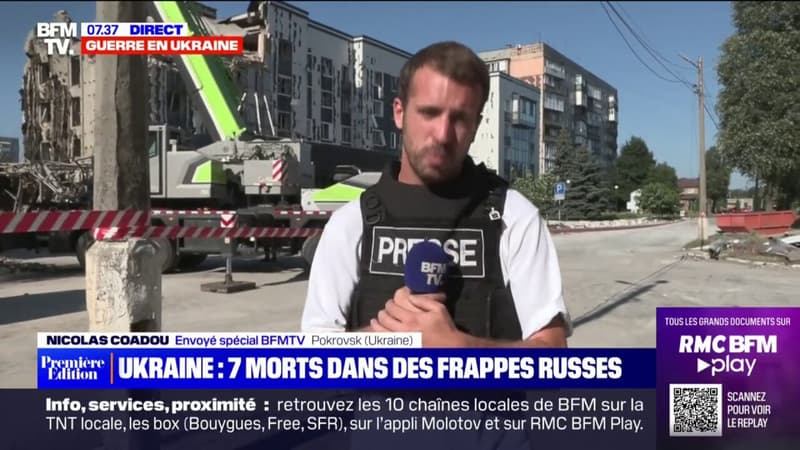 Une frappe russe fait 7 morts en Ukraine