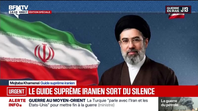 Guerre au Moyen-Orient: "Nous n'avons pas d'autres solutions que de continuer", affirme le guide suprême iranien Mojtaba Khamenei