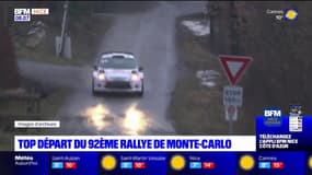 Top départ du 92e Rallye de Monte-Carlo