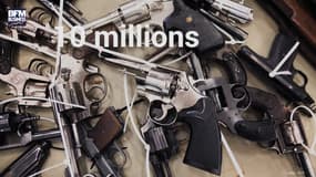 7 chiffres qui illustrent l’impact économique des armes à feu aux États-Unis